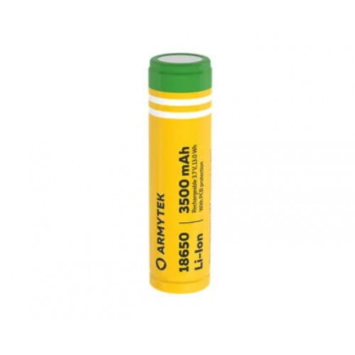 Аккумулятор Armytek 18650 Li-Ion 3500 мАч (защищенный) в Зеленограде