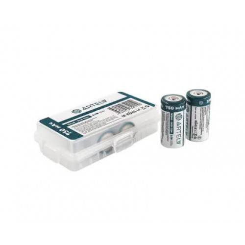 Аккумуляторные батареи RCR123 ARTELV 3.7V Li-Ion 750 mAh в Зеленограде