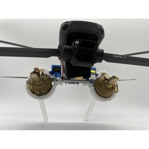 Двойная система сброса и доставки груза для квадрокоптера DJI Mavic 3 для 3-х разных размеров в Зеленограде