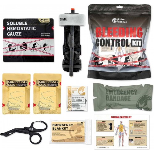 Комплект для остановки кровотечений «Bleeding Control Kit» Rhino Rescue в Зеленограде