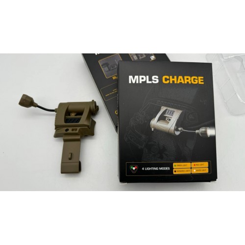 Нашлемный тактический фонарь MPLS Charge аккумуляторный в Зеленограде