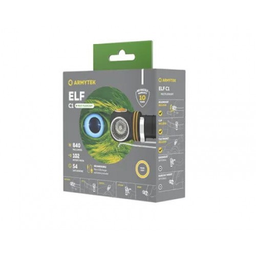 Мультифонарь Armytek ELF C1 Micro USB (теплый свет) в Зеленограде