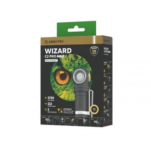 Мультифонарь Armytek Wizard C2 Pro Max Magnet USB (теплый свет) в Зеленограде