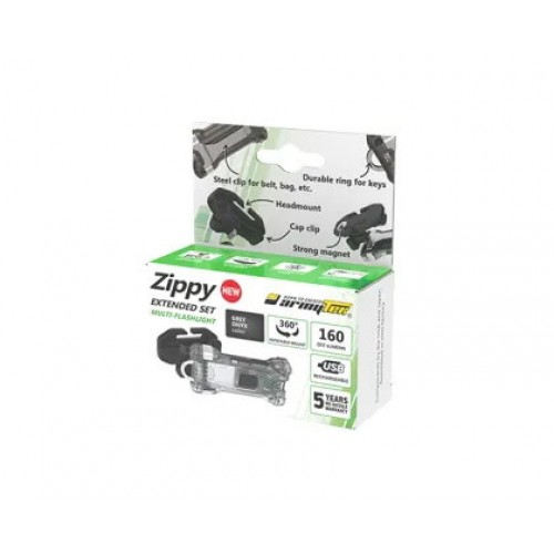 Наключный фонарь Armytek Zippy Extended Set (Grey Onyx) в Зеленограде