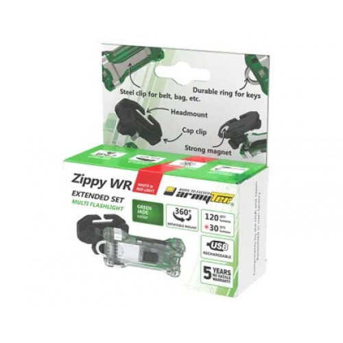 Наключный фонарь Armytek Zippy Extended Set WR (Green Jade) в Зеленограде
