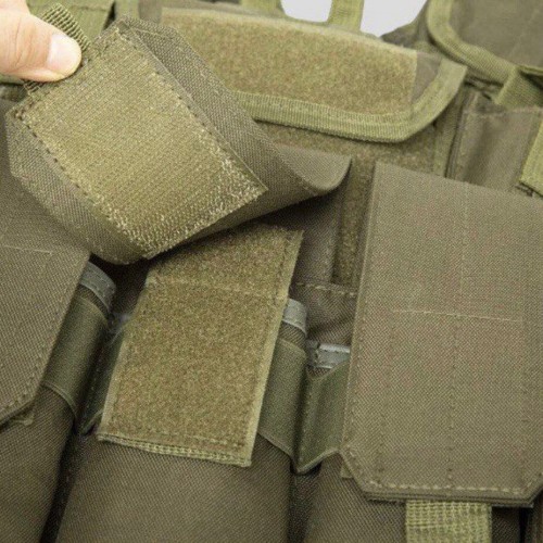 Тактический разгрузочный жилет «5 / пять карманов» с подсумками Tactical Molle Plate Carrier для съемных бронепластин в Зеленограде